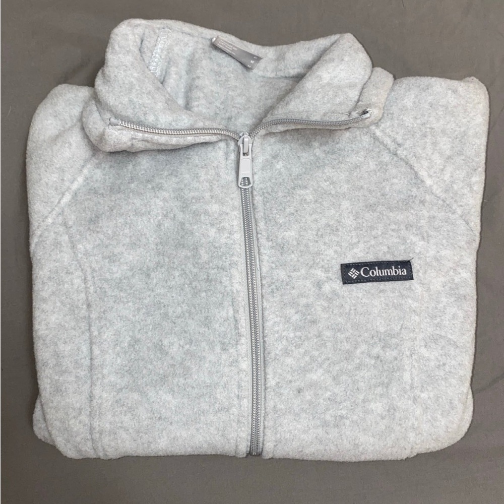 Columbia fleece zip jacket